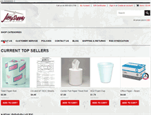 Tablet Screenshot of jiffysupply.com
